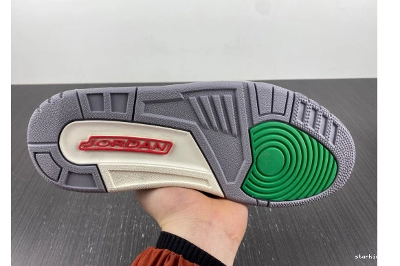 Green Jordan Lucky 3 CK9646-136 Retro CK9646-136 0204